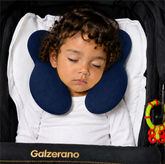 Protetor de Pescoço para Bebê Azul Marinho