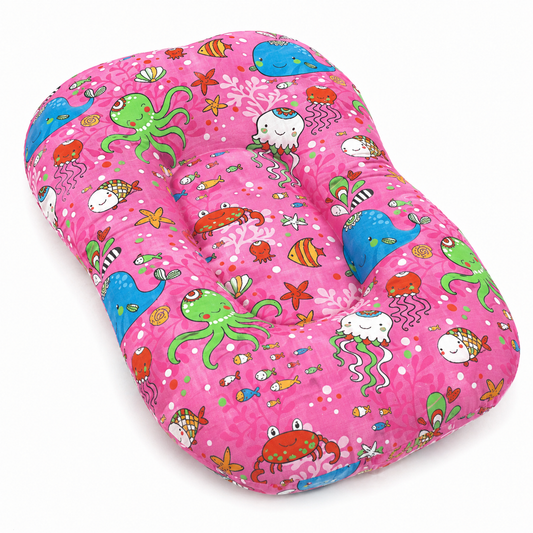 Almofada de Banho Baleia Pink