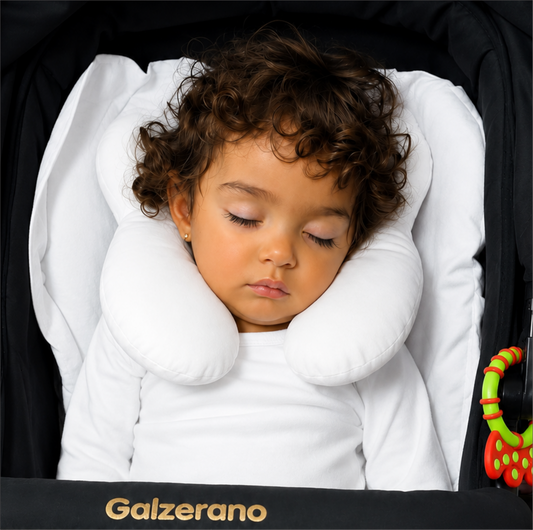 Protetor de Pescoço para Bebê Branco