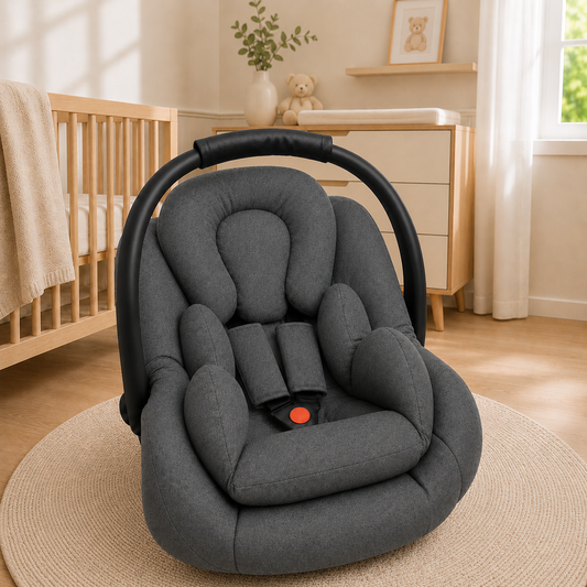 Kit para Bebê Conforto 3 Peças Dupla Face Vintage