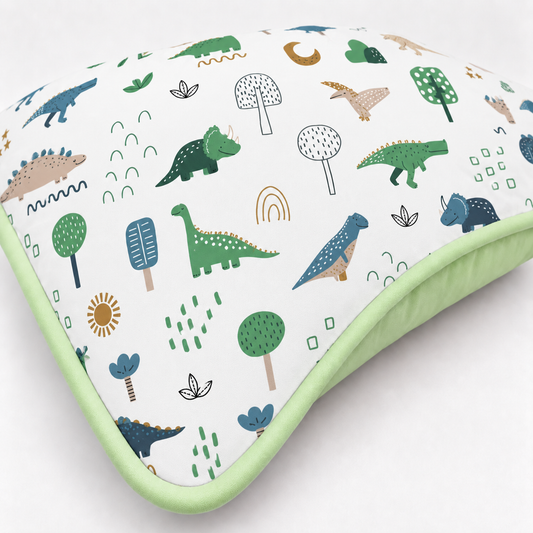 Almofada Decorativa 30cm x 30cm Dino MLH c/ Verde Claro