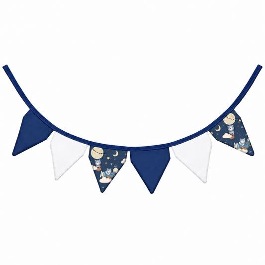 Bandeirinhas Decorativas 2,10m Luar Marinho