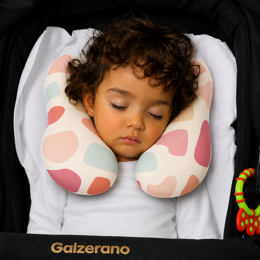 Protetor de Pescoço para Bebê Manchitas Menina