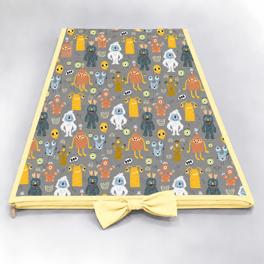 Trocador de Cômoda 70x45x3cm Monstros c/ Amarelo