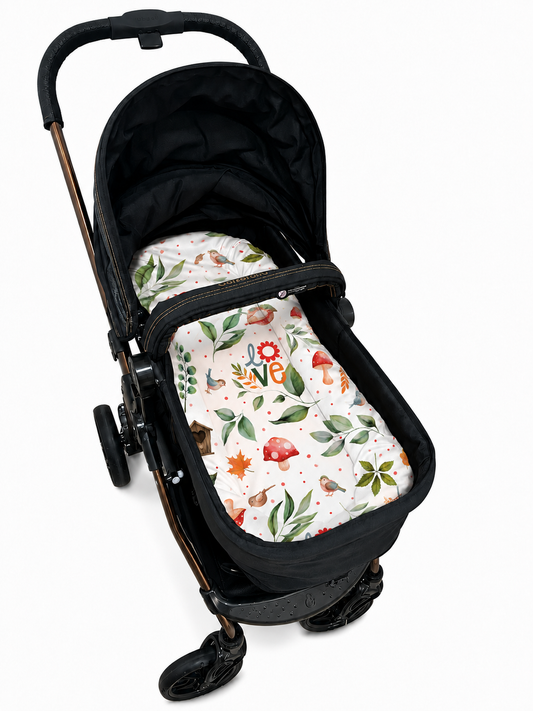 Fronha para Ninho Casulinho Premium para Carrinho Moisés Universal Passarinhos Love