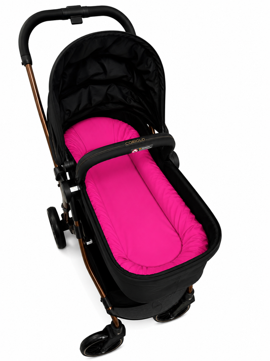 Fronha para Ninho Casulinho Premium para Carrinho Moisés Universal Pink