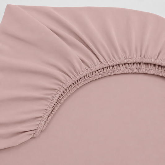 Lençol Estampado para Berço 100% Algodão Rosê