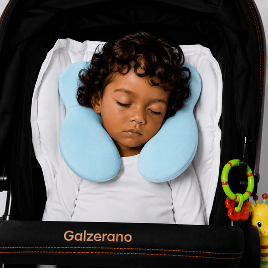 Protetor de Pescoço para Bebê Azul Turquesa