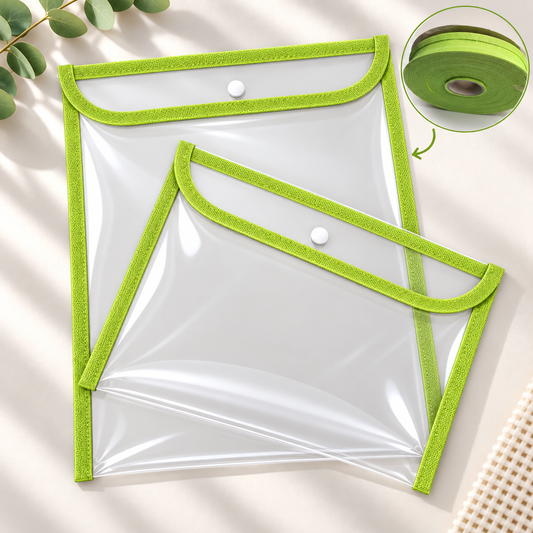 Kit com 2 Capas Organizadoras para Certidão e Documentos Verde Menta