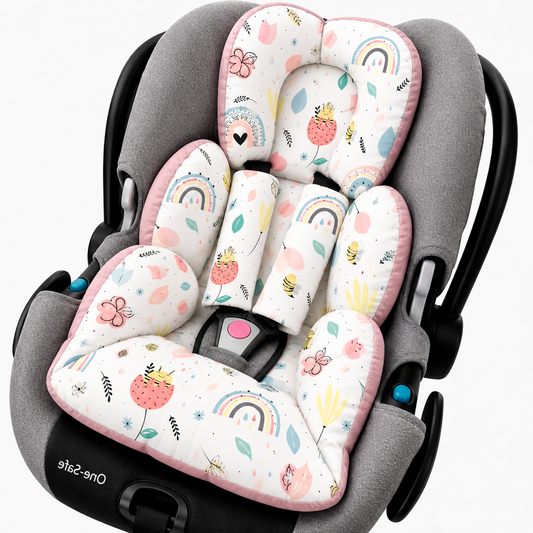 Colchonete para Bebê Conforto Dupla Face Abelha