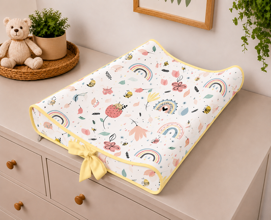 Trocador de Cômoda Americano Abelha com Amarelo