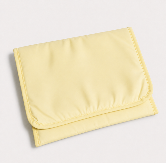 Trocador Portátil Dia a Dia Impermeável Amarelo