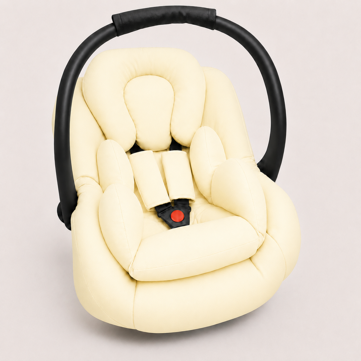 Kit para Bebê Conforto 3 Peças Dupla Face Amarelo