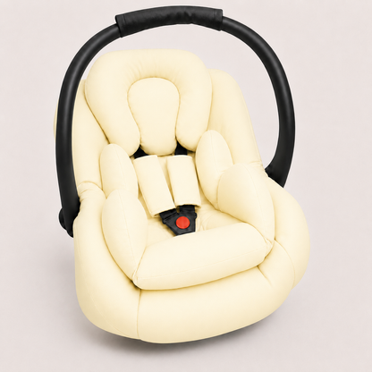 Kit para Bebê Conforto 3 Peças Dupla Face Amarelo