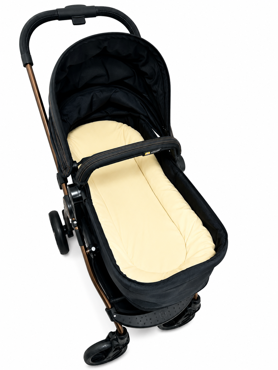 Fronha para Ninho Casulinho Premium para Carrinho Moisés Universal Amarelo