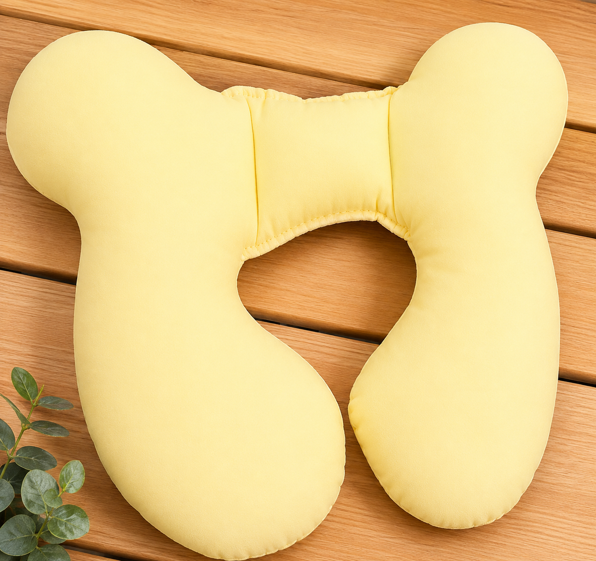 Protetor de Pescoço para Bebê Amarelo