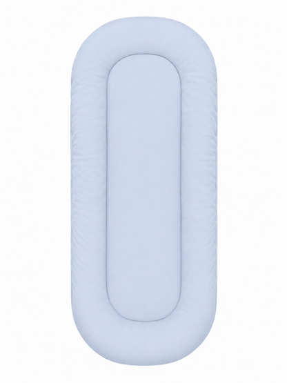 Fronha para Ninho Casulinho Premium para Carrinho Moisés Universal Azul Bebê