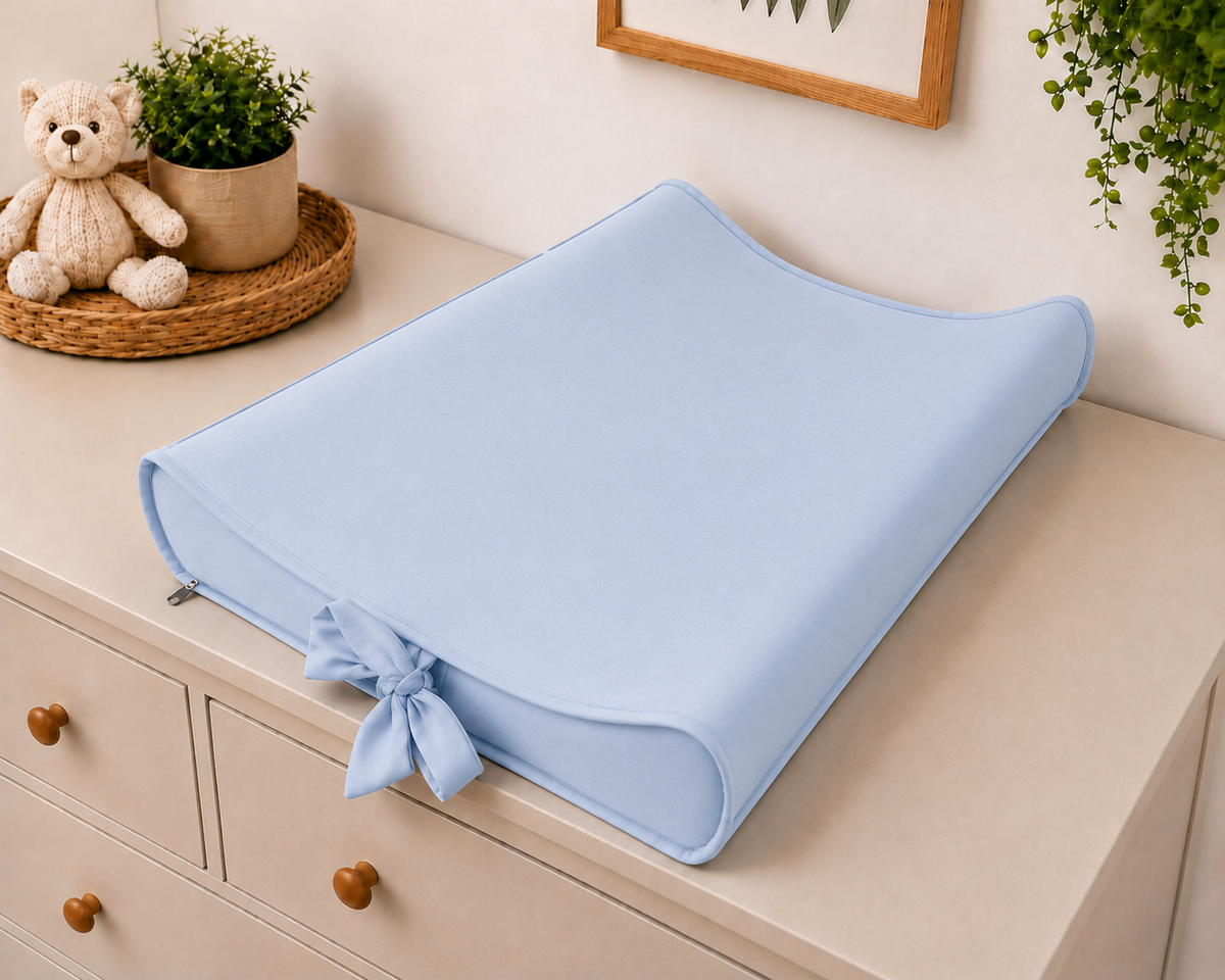 Trocador de Cômoda Americano Azul Bebê