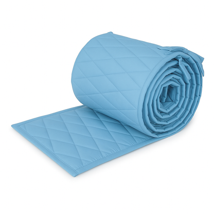 Protetor de Grade Total 360° para Berço Americano Azul