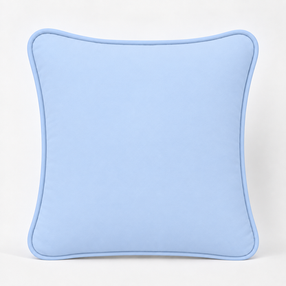 Almofada Decorativa 30cm x 30cm Azul Bebê