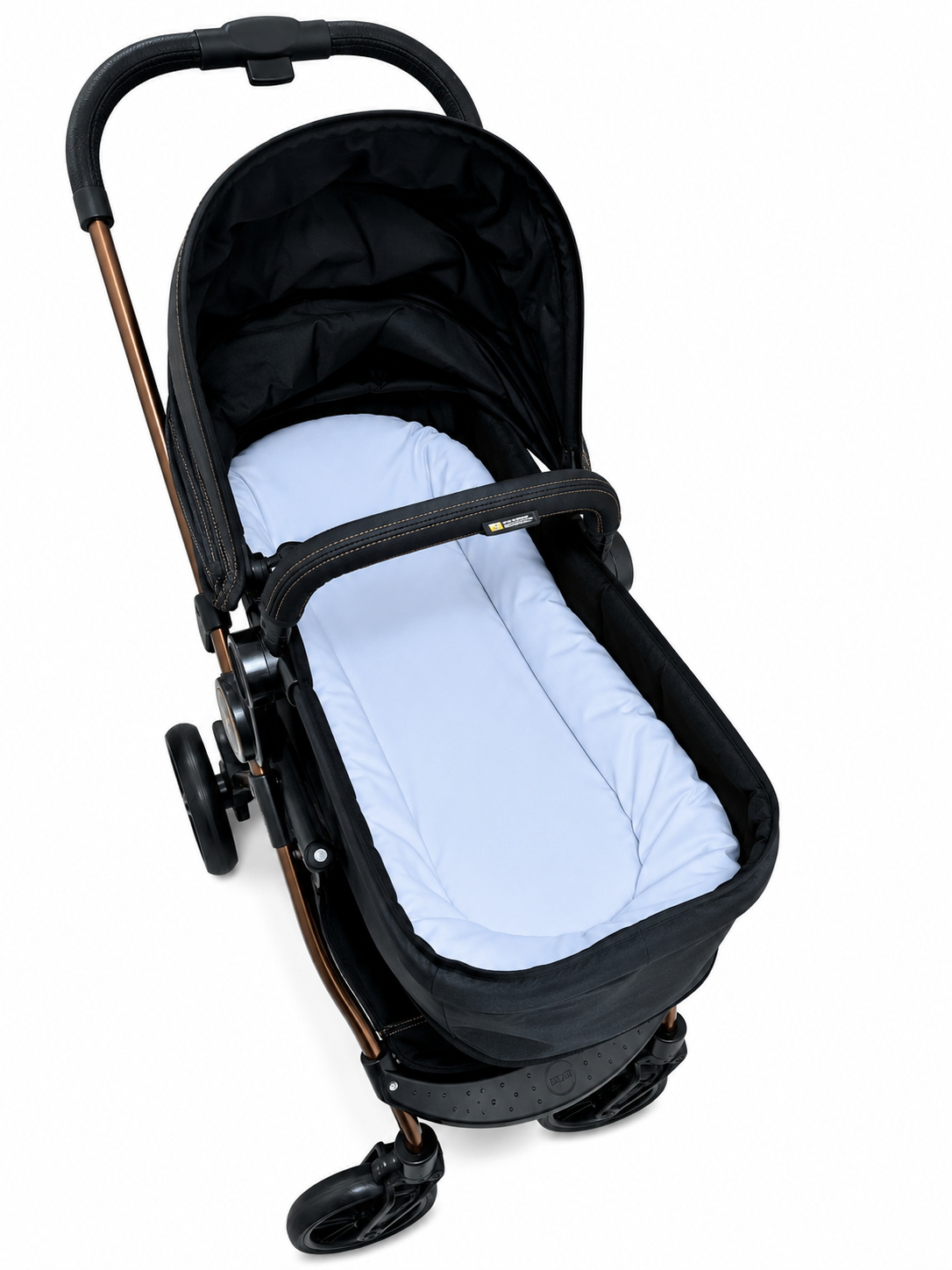 Fronha para Ninho Casulinho Premium para Carrinho Moisés Universal Azul Bebê