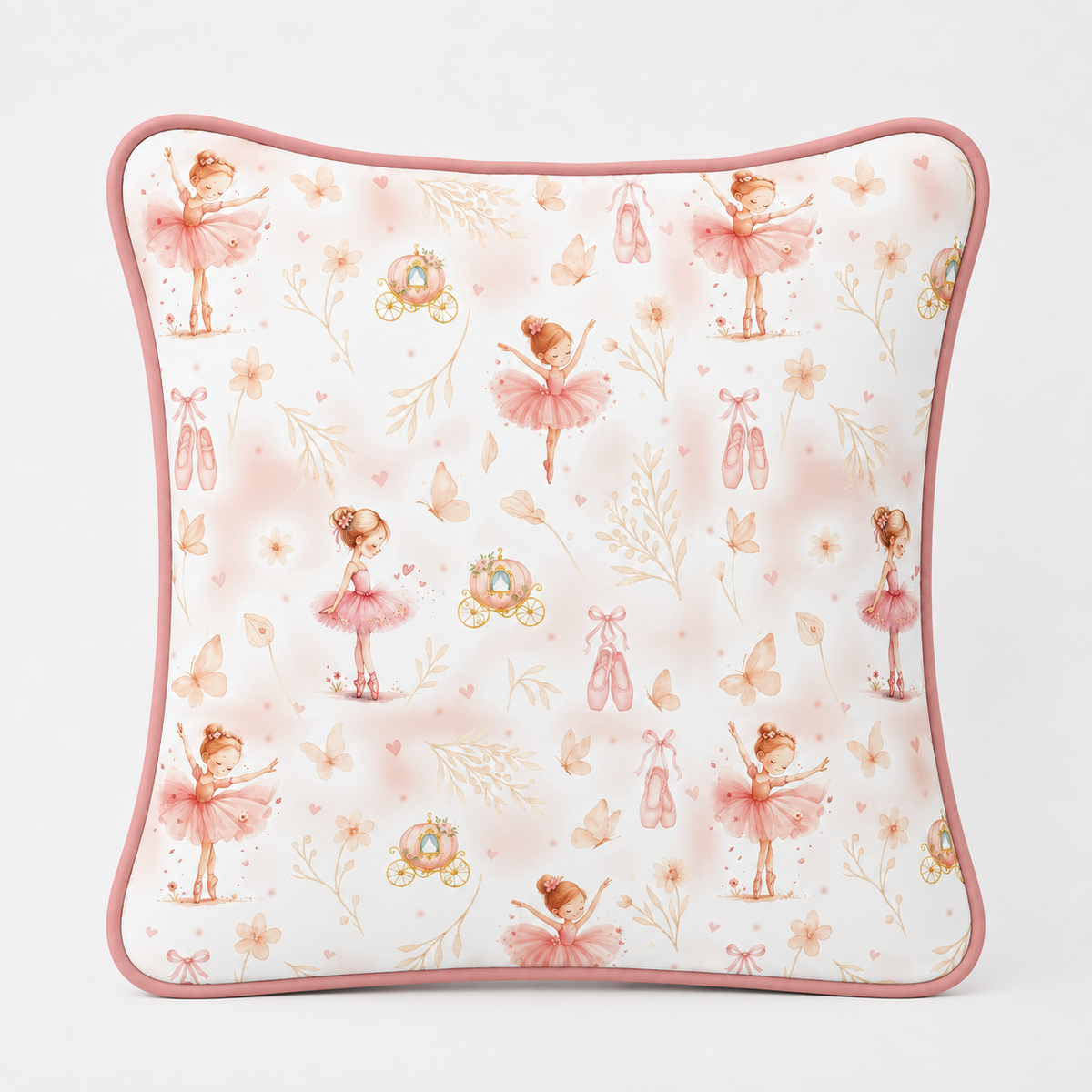 Almofada Decorativa 30cm x 30cm Bailarina