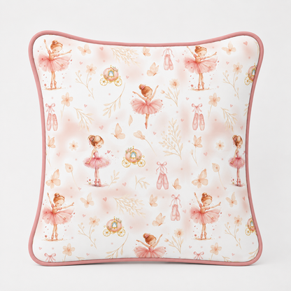 Almofada Decorativa 30cm x 30cm Bailarina