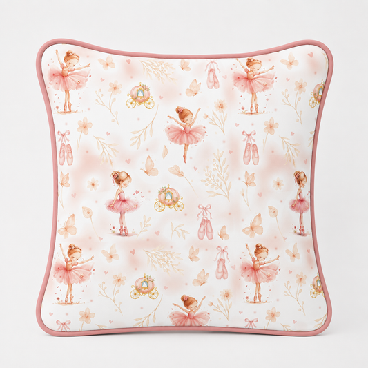 Almofada Decorativa 30cm x 30cm Bailarina