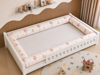 Kit Rolinhos 4 Peças para Cama Casal Bailarina