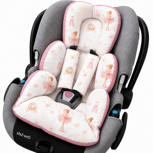 Colchonete para Bebê Conforto Dupla Face Bailarina