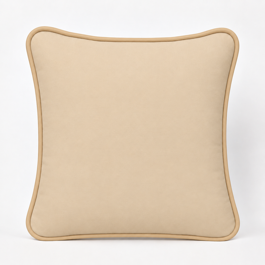 Almofada Decorativa 30cm x 30cm Bege