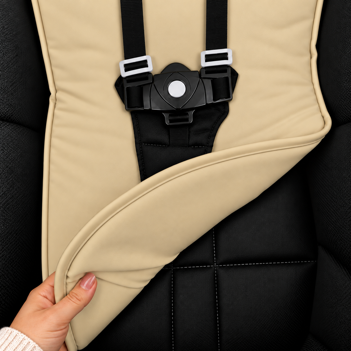 Capa para Carrinho de Bebê Universal Bege