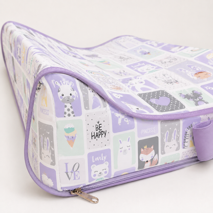 Trocador de Cômoda Americano Bichos Lilás