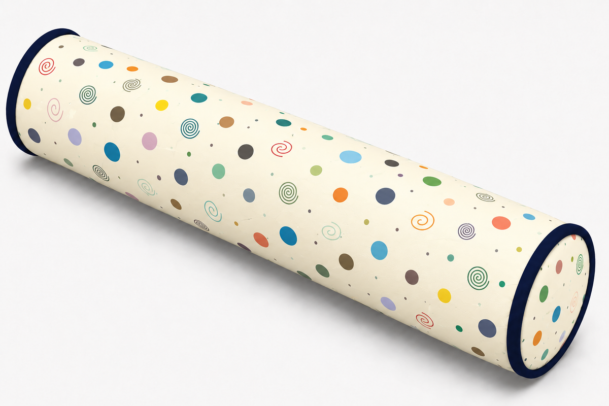 Rolinho Cabeceira e Peseira para Cama Solteiro Bolas Menino