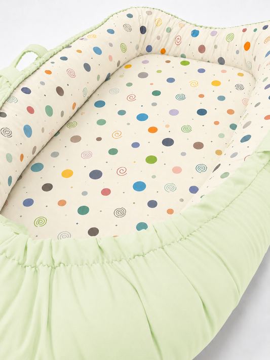 Ninho Redutor Dupla Face Premium Bolas Menino Verso Verde