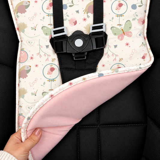 Capa para Carrinho de Bebê Universal Borboletas