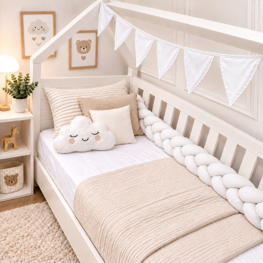 Bandeirinhas Decorativas 2,10m Branco