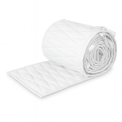 Protetor de Grade Total 360° para Berço Americano Branco