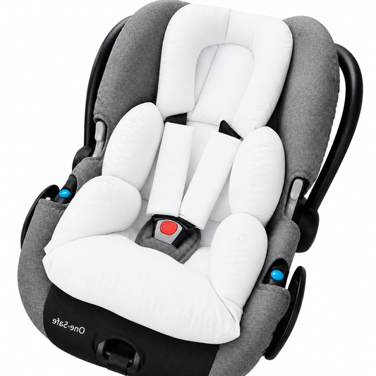 Colchonete para Bebê Conforto Dupla Face Branco