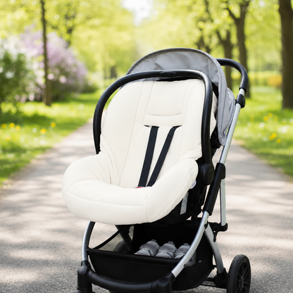 Capa para Bebê Conforto Universal Branco