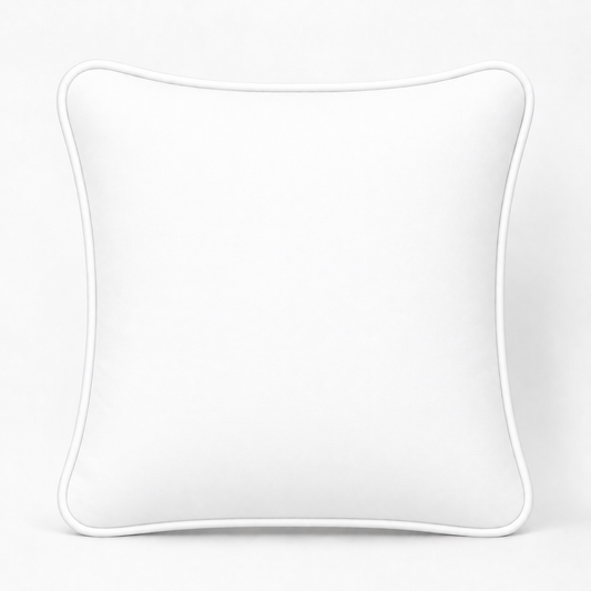 Almofada Decorativa 30cm x 30cm Branco