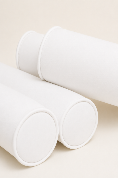 Kit Rolinhos para Berço Americano 4 Peças Branco