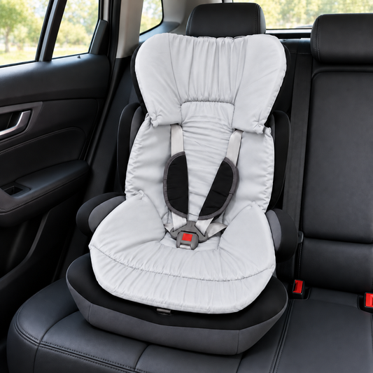 Capa Colchonete para Cadeira de Carro Dupla Face Cinza