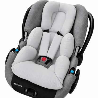 Colchonete para Bebê Conforto Dupla Face Cinza