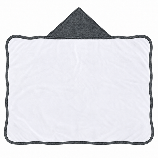 Toalha de Banho com Capuz Forrada Plush Atoalhado Premium 1M x 70cm Vintage