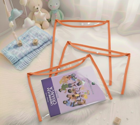 Kit com 3 Capas Organizadoras para Certidão e Documentos Coral