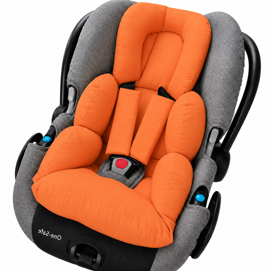 Colchonete para Bebê Conforto Dupla Face Coral