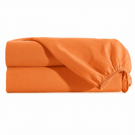 Lençol Estampado para Mini Berço 100% Algodão Coral