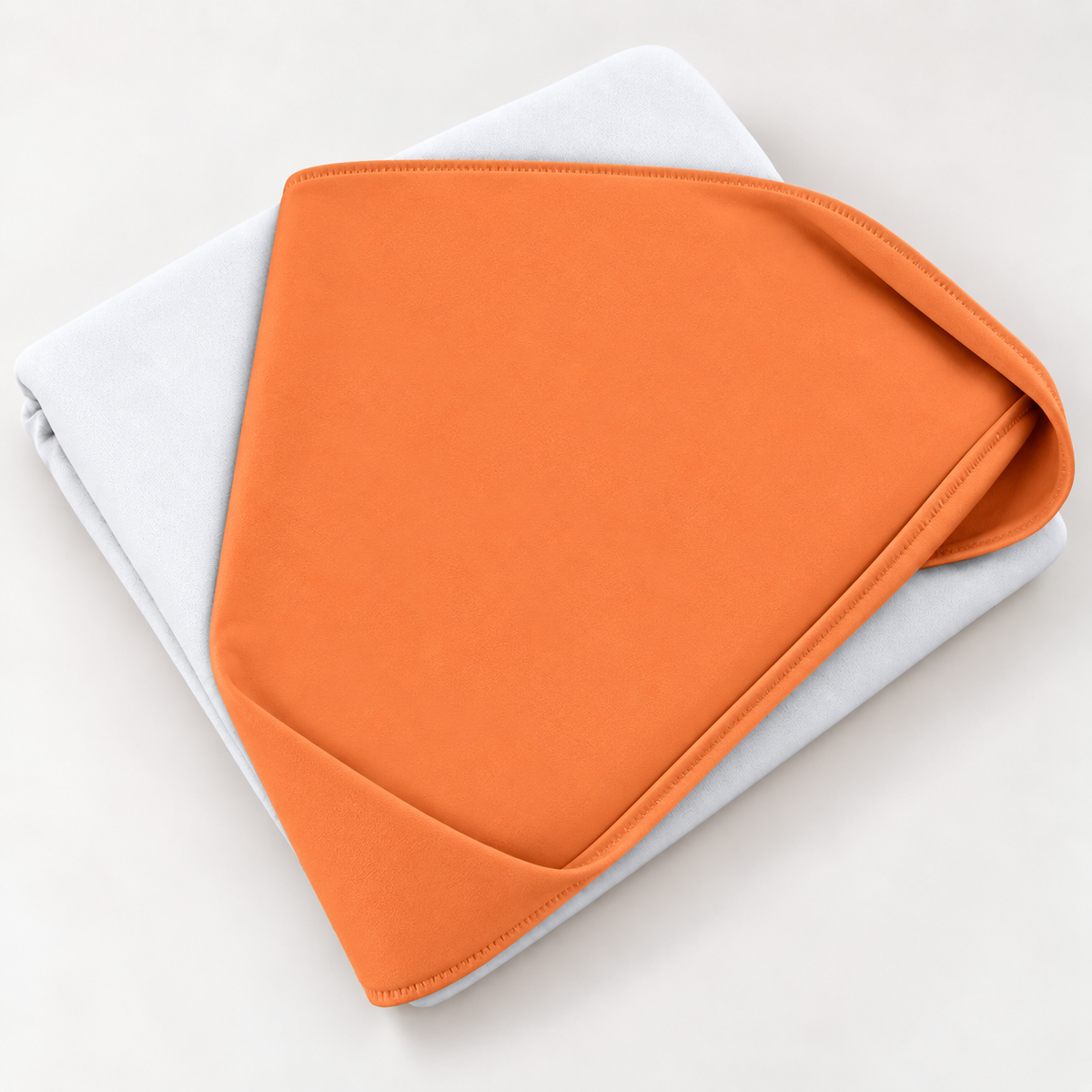 Toalha de Banho com Capuz Forrada Plush Atoalhado Premium 1M x 70cm Coral
