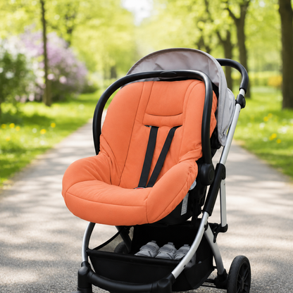 Capa para Bebê Conforto Universal Coral